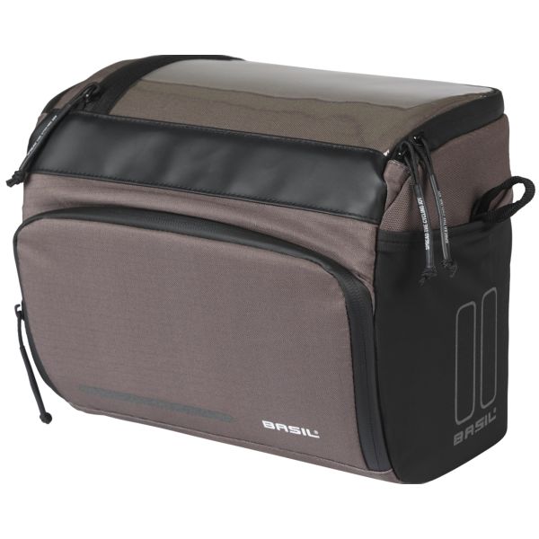 BASIL Stuurtas move kf 7-8 liter 17 x 23 x 20 cm - bruin