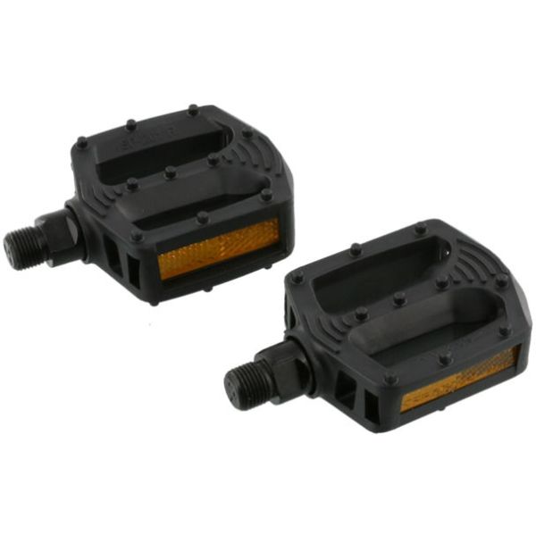 pedalen set Basic 9 16 inch zwart