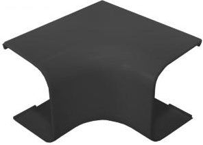 Enzo Canalit binnenbocht 90gr voor aircokanaal 90mm antraciet - 4748052