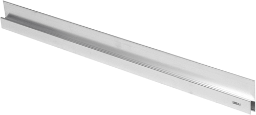 Connex aftreklat in 'h' alu 2000x114mm - cox781390