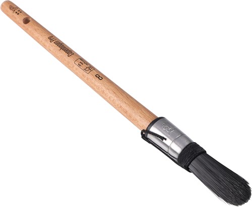 Copenhagen Pro patentpuntkwast - maat 8 - synthetisch haar - fsc houten steel - 23.103.08