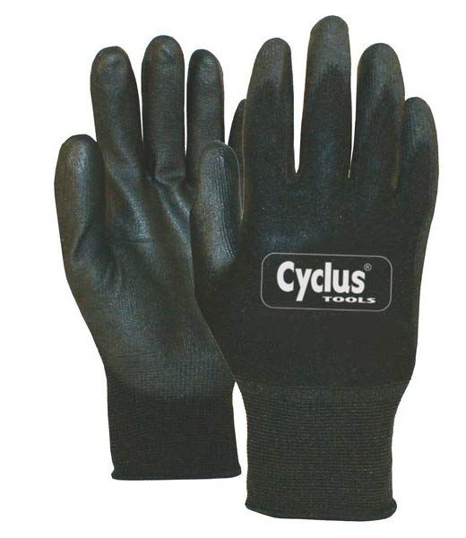 Cycplus Werkhandschoen Nylon S 7 L+R rode kraag Cyclus 292561