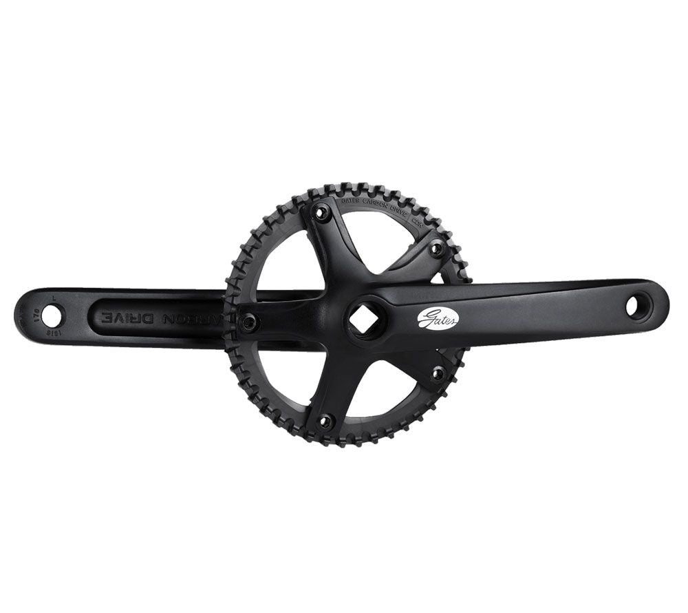 Gates crankstel cdn s150 46t 175mm zonder beschermrand zw.