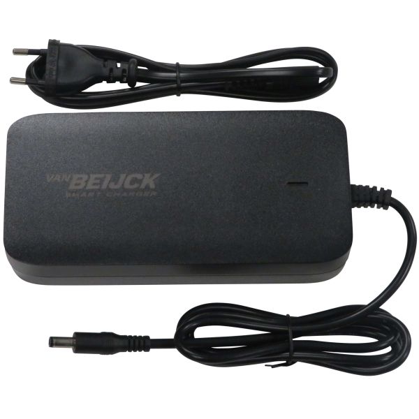 Van Beijck Acculader li-ion smartlader 5.5 x 2.1mm (snellader 4a) 36 volt 4ah