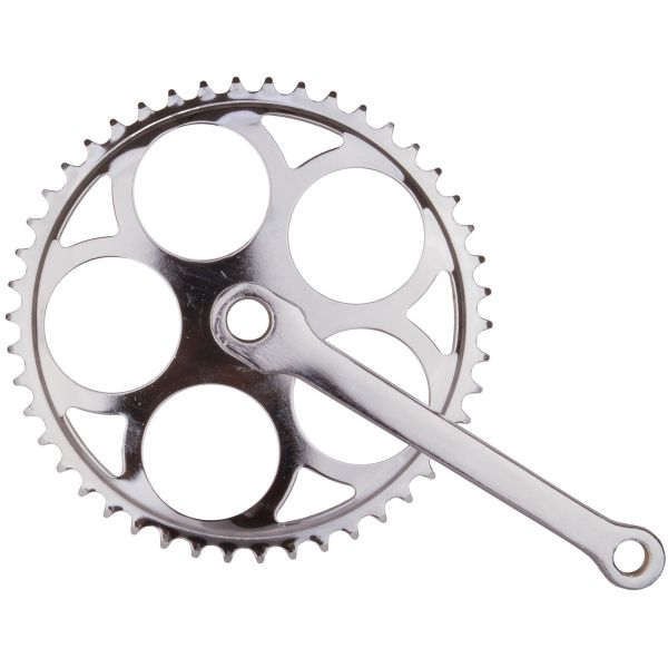 Ty Crankstel 46t met spie - 170mm crankarm - chroom