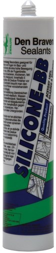 Den Braven zwaluw sil-bb 310ml zwart - 10258301 - 10258301