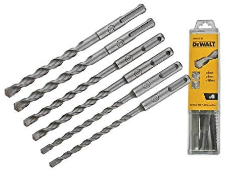 DeWalt Accessoires dt60302 sds-plus 6 delige sds-plus borenset - dt60302-qz