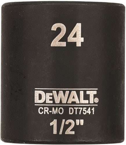 DeWalt Accessoires impact dop 24mm 1 2 (kort - 38mm) - dt7541-qz - dt7541-qz