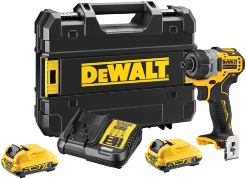 DeWalt dcf601d2 | compacte accu schroefmachine | 1 4 | 12 volt | 2.0ah li-ion - dcf601d2-qw