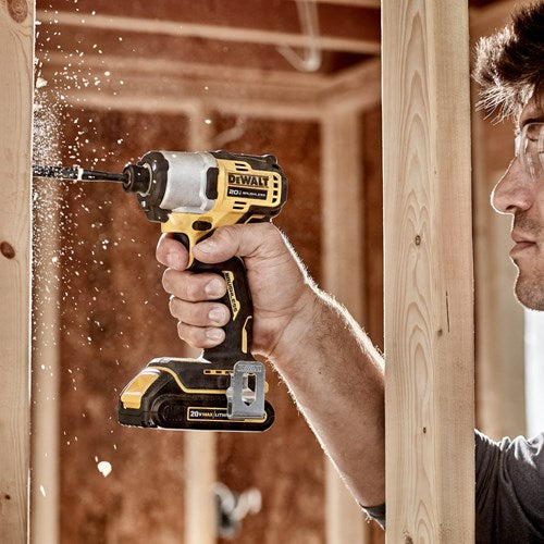 DeWalt dcf840e1t accu slagschroevendraaier | 1 4 | 18v xr powerstack | in ts (1x 1.7ah accu)