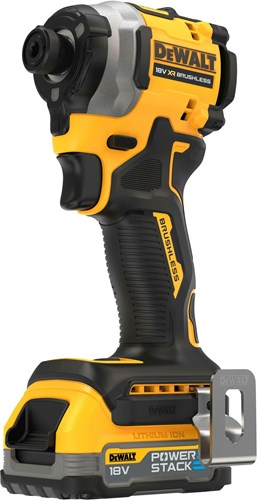DeWalt dcf850e2t accu slagschroevendraaier | 18v xr powerstack | set | 2 x accu + lader | in tstak - dcf850e2t-qw