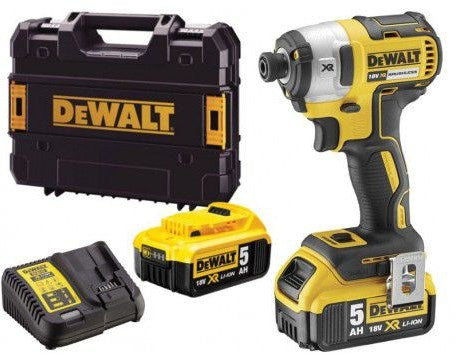 DeWalt dcf887p2 18v xr brushless li-ion 5.0 ah slagschroevendraaier - dcf887p2-qw