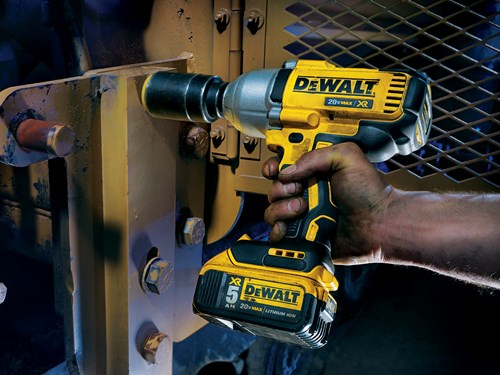 DeWalt dcf899p2 18v xr brushless slagmoersleutel met hoog koppel en 3 snelheden (2x 5.0ah accu) - dcf899p2-qw