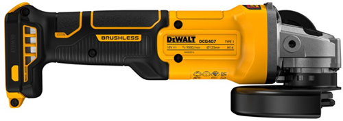 DeWalt dcg407n-xj 18v xr haakse slijper | 125mm | schuifschakelaar | zonder accu's en lader - dcg407n-xj