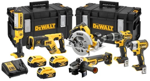 DeWalt dck623p3 accu combiset 18v 5.0ah xr li-ion in toughsystem dck623p3-qw