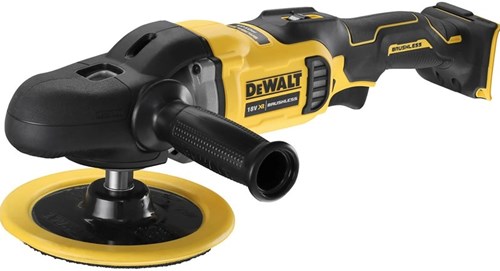 DeWalt dcm849n | haakse polijstmachine |18v li-ion | 125-180mm | body | zonder accu's laders - dcm849n-xj