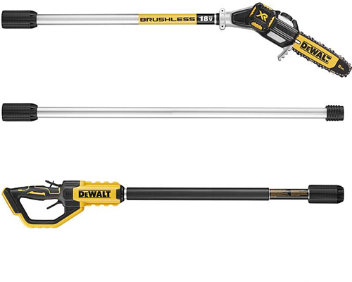 DeWalt dcmps567p1 | telescopische kettingzaag op steel | 20 cm | 18v | 5.0ah accu + lader - dcmps567p1-qw