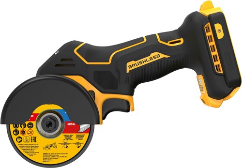 DeWalt dcs438n | accu slijpmachine | 18v | 76 mm | zonder accu's en lader - dcs438n-xj