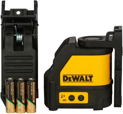 DeWalt dw088cg kruislijnlaser groen 30m - dw088cg-xj