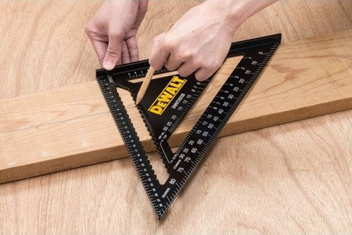 DeWalt dwht25228-0 bouwdriehoek | speed square | 300 mm | metrisch - dwht25228-0