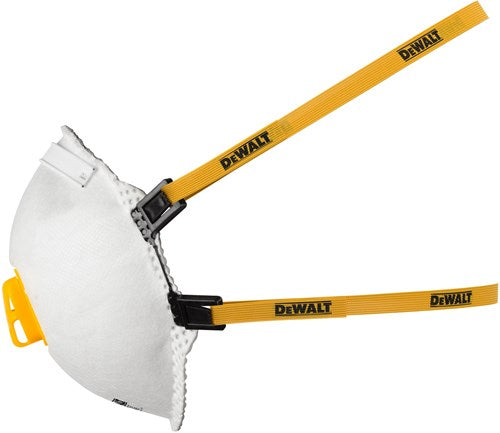 DeWalt dxirffp25 ffp2 wegwerp stofmasker | 5 stuks - dxirffp25