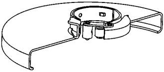 DeWalt Accessoires Dewalt sleutelvrij instelbare beschermkap voor dewalt 230mm haakse slijpers | n036837 - n036837