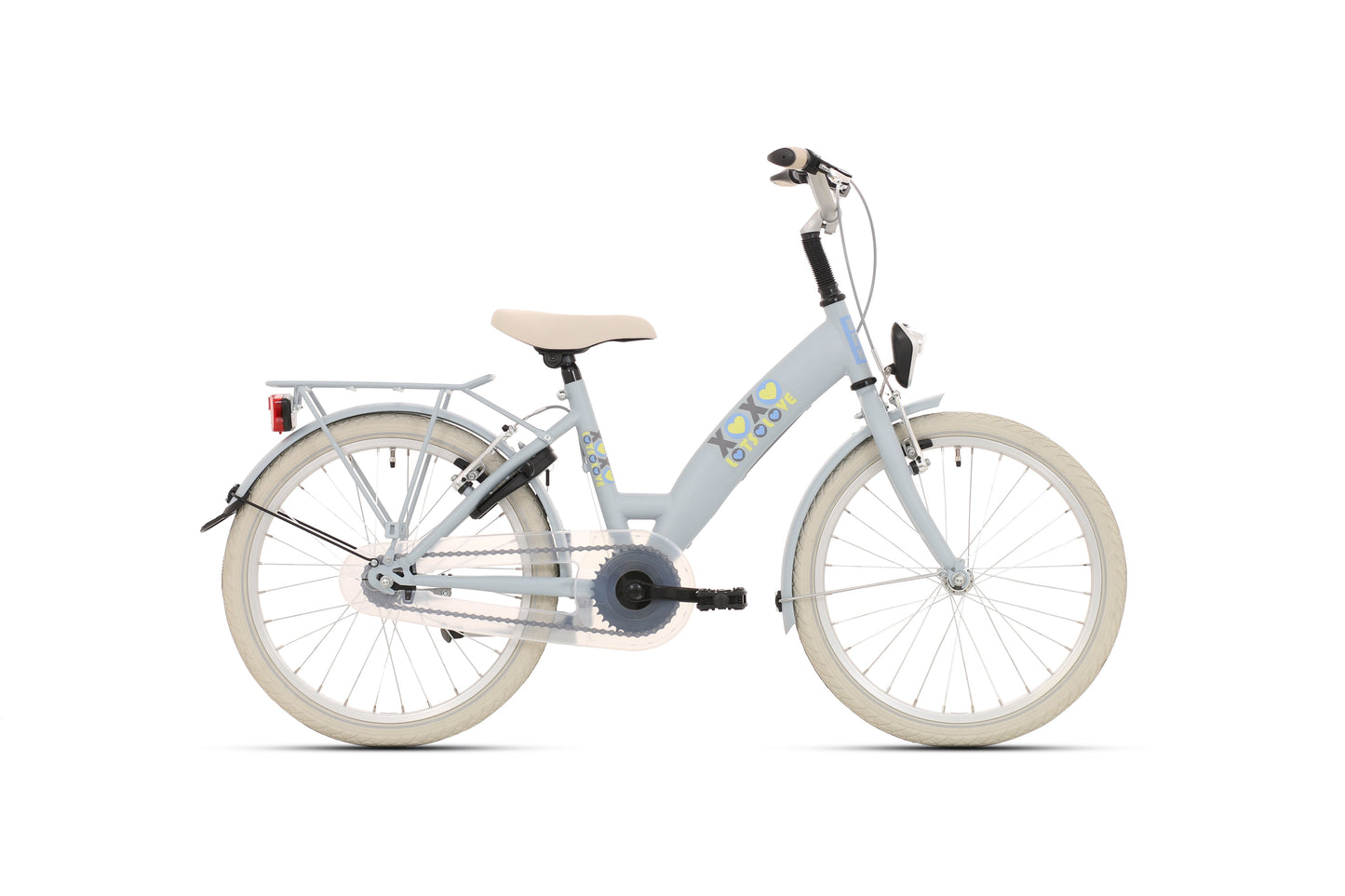 Hulzebos Cycle Parts B.V. Bfk 20 lots of love rn lichtblauw mat - 20lot20