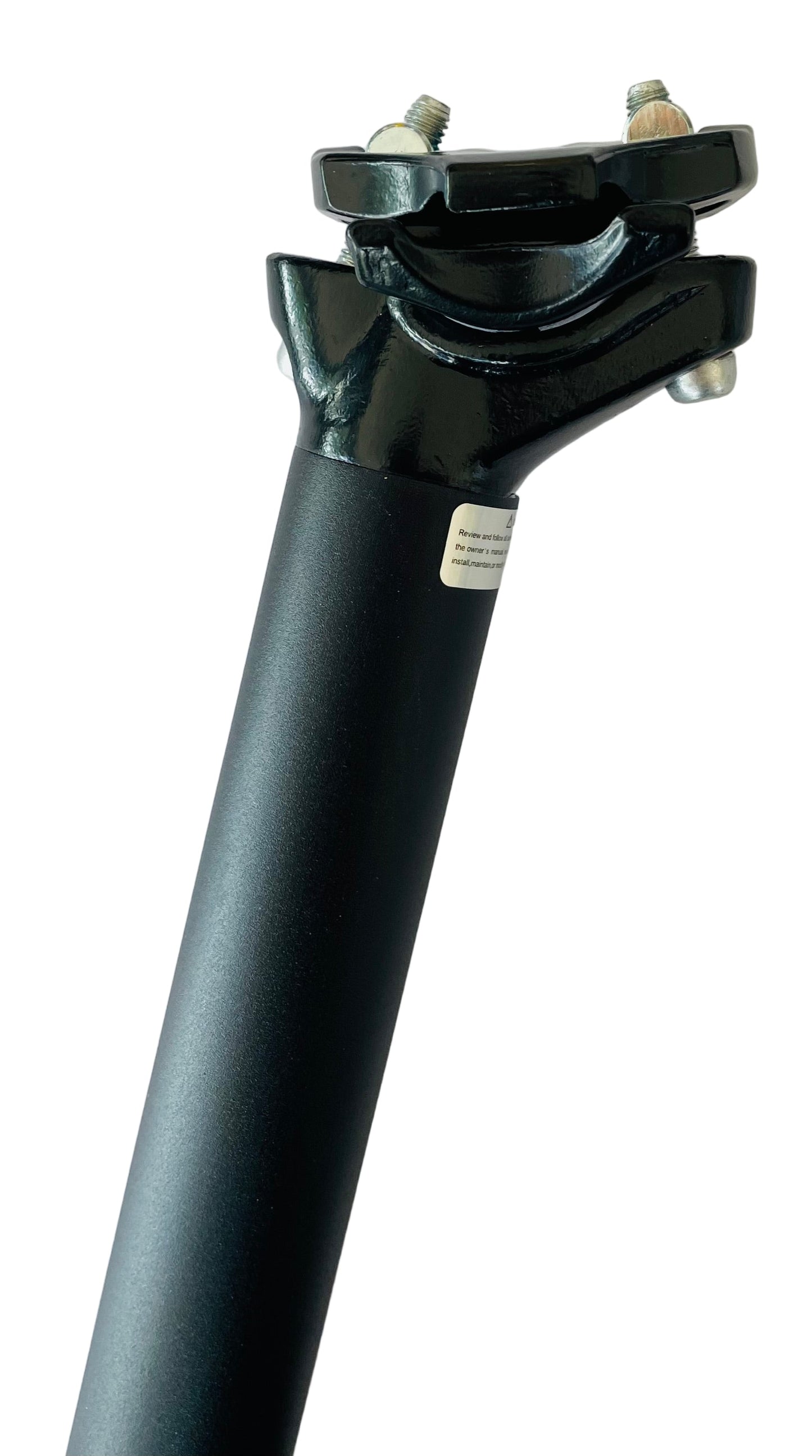 Hulzebos Cycle Parts B.V. Zoom zadelpen 30.9 vast atb 2-bouten 350 mm. zwart