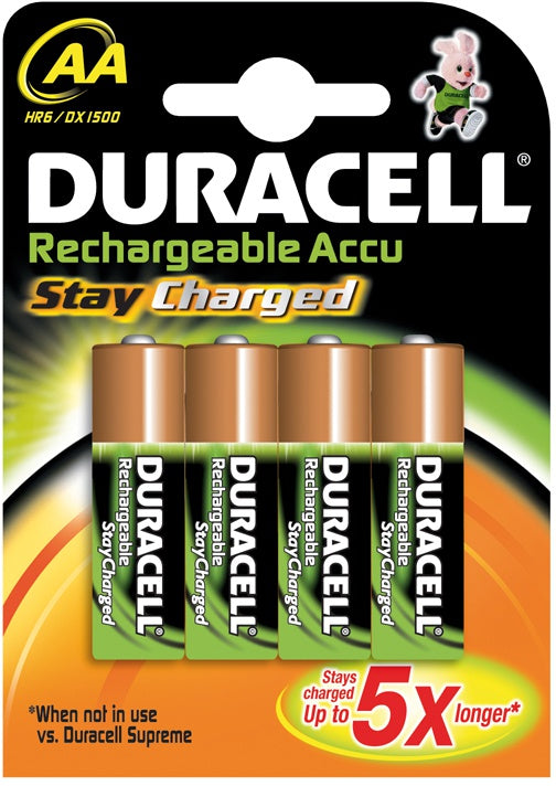 A. Van Nieuwenhuizen Zn B.V. Batterij duracell hr6 dc1500 aa 2450mah nimh1.2v oplaadbaar (4)
