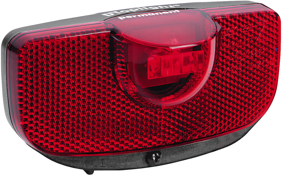 Busch + Müller B m 328bl-02 bagagedragerreflector d-topl. 2-led + batterijen