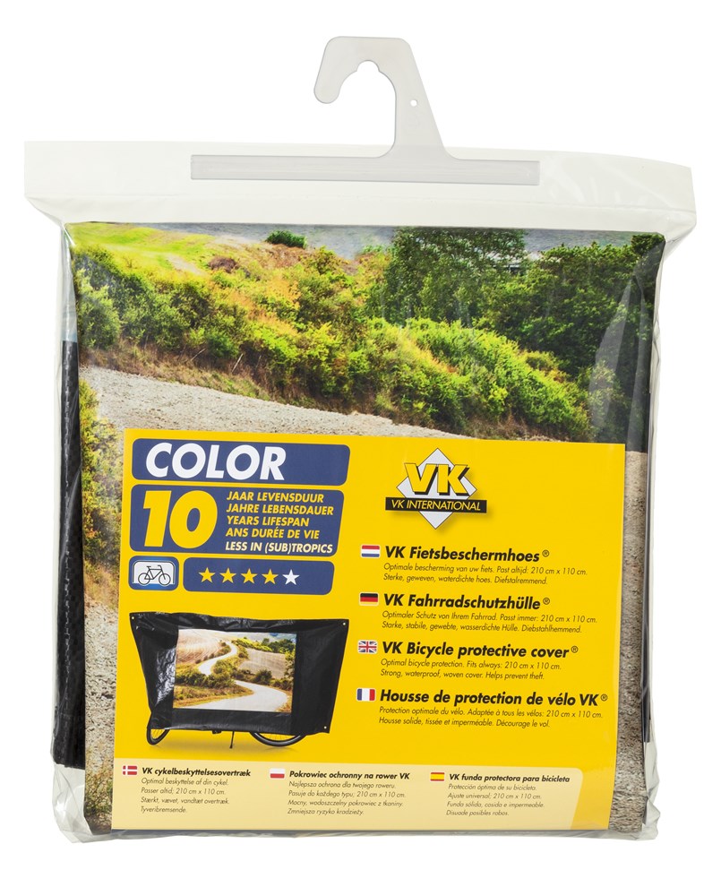 VK International Vk fietsbeschermhoes zwart color nr. 14
