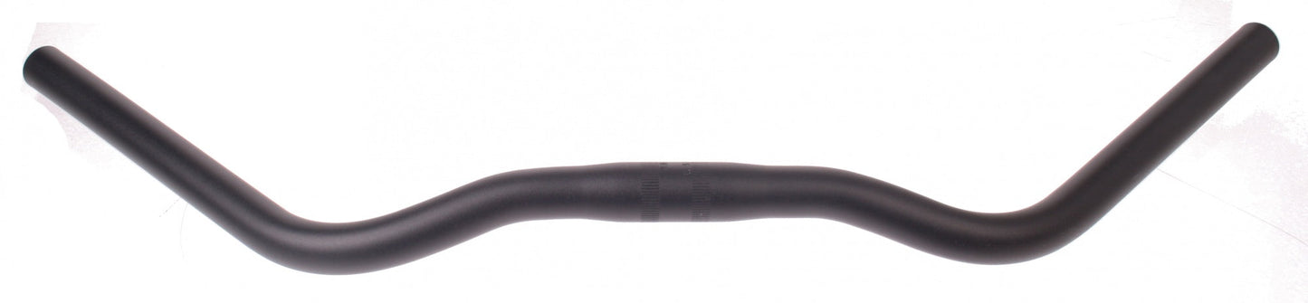 Wilhelm Humpert GmbH Co Ergotec stuurbocht trekking 25.4 gw590 gl180 gh20 aluminium zwart sl: 2