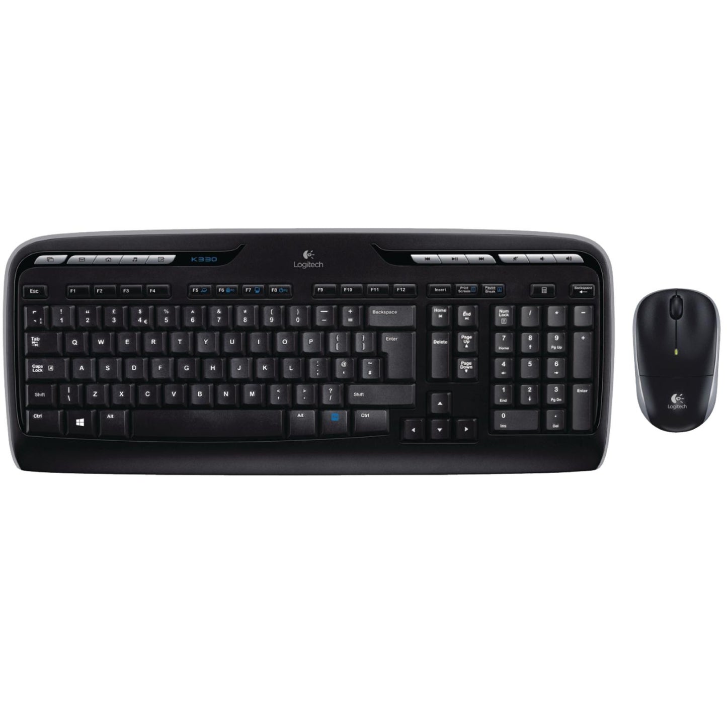Abi Draadloos toetsenbord met muis - logitech