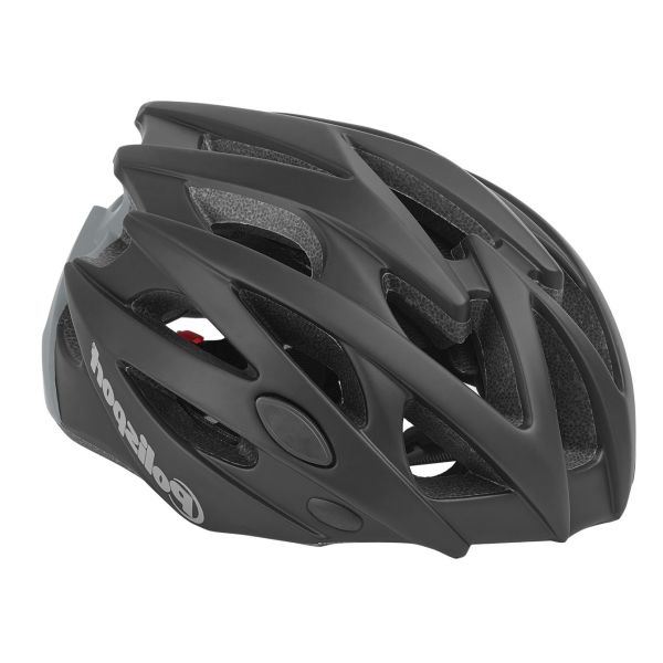 Polisport twig fietshelm l 58-61cm zwart grijs