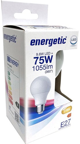 Enzo Energetic led gls e27 9,6-75w 2700k mat - 2710312
