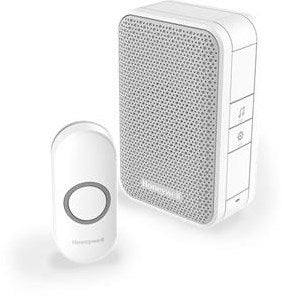 Enzo honeywell draadloze draagbare deurbel met drukknop 100m 8421010
