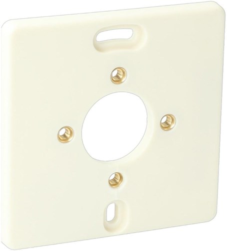 Enzo montageplaat 1-voudig creme 4050730