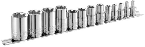 Expert By Facom torx® doppenset | 1 4 3 8 - 1 2 | 13 stuks - e034801
