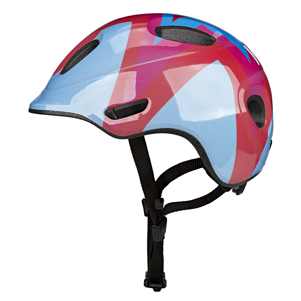 Ked Fietshelm meggy spark s (45-50cm) - blauw rood