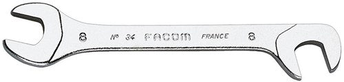 Facom steeksleutel micromechanica, bek 15° en 75° gebogen 12 mm - 34.12