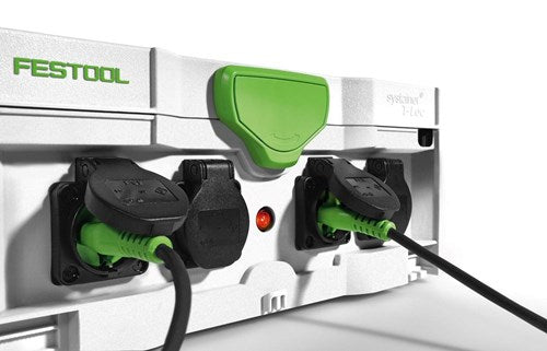 Festool Accessoires Festool sys-powerhub sys-ph 10 meter verlengsnoer met 5 stopcontacten in systainer - 200231