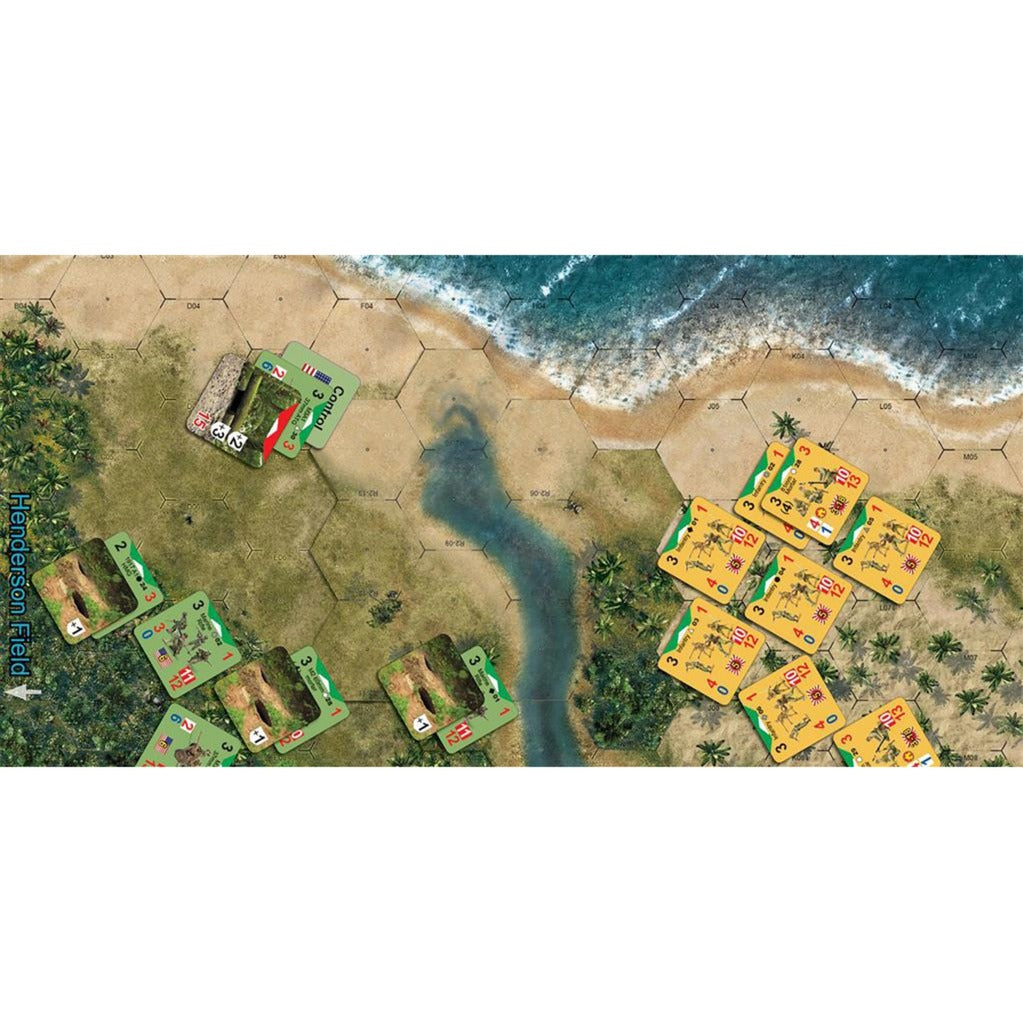 European Player Network Conflict of Heroes: Guadalcanal The Pacific 1942 Bordspel (Engels, 2 - 4 spelers, 60 - 240 minuten, Vanaf 13 jaar)