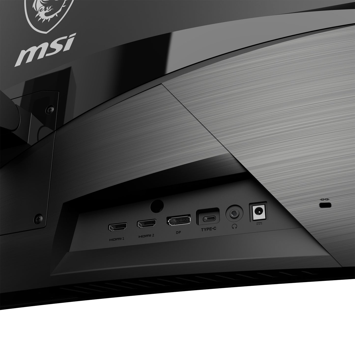 MSI mag 321cupdf 31.5 4k uhd curved gaming monitor (zwart, 2x hdmi, displayport, usb-c, 160 hz 320 hz)