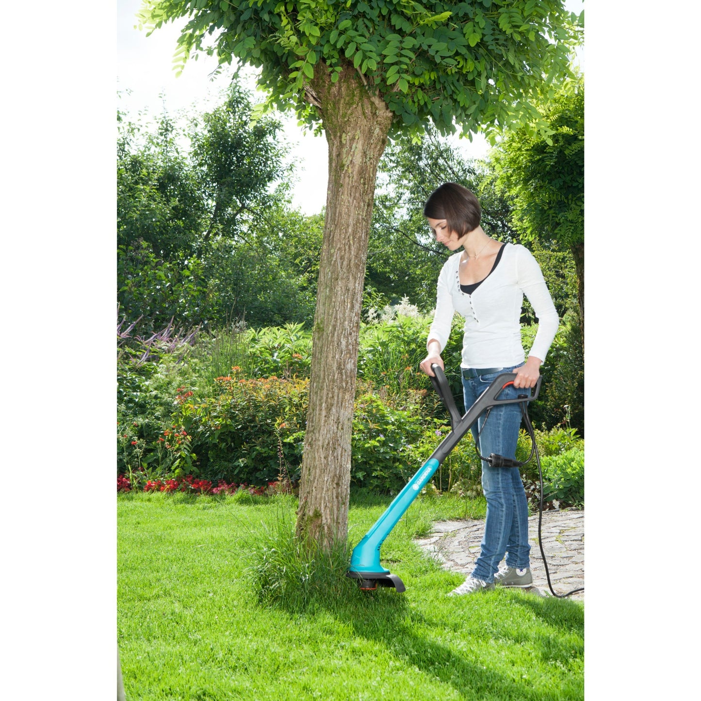 GARDENA grastrimmer smallcut 300 23 (turquoise, 9805-20)