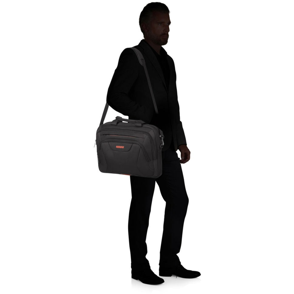 Samsonite American Tourister AT Work schoudertas 15.6 inch (Zwart)