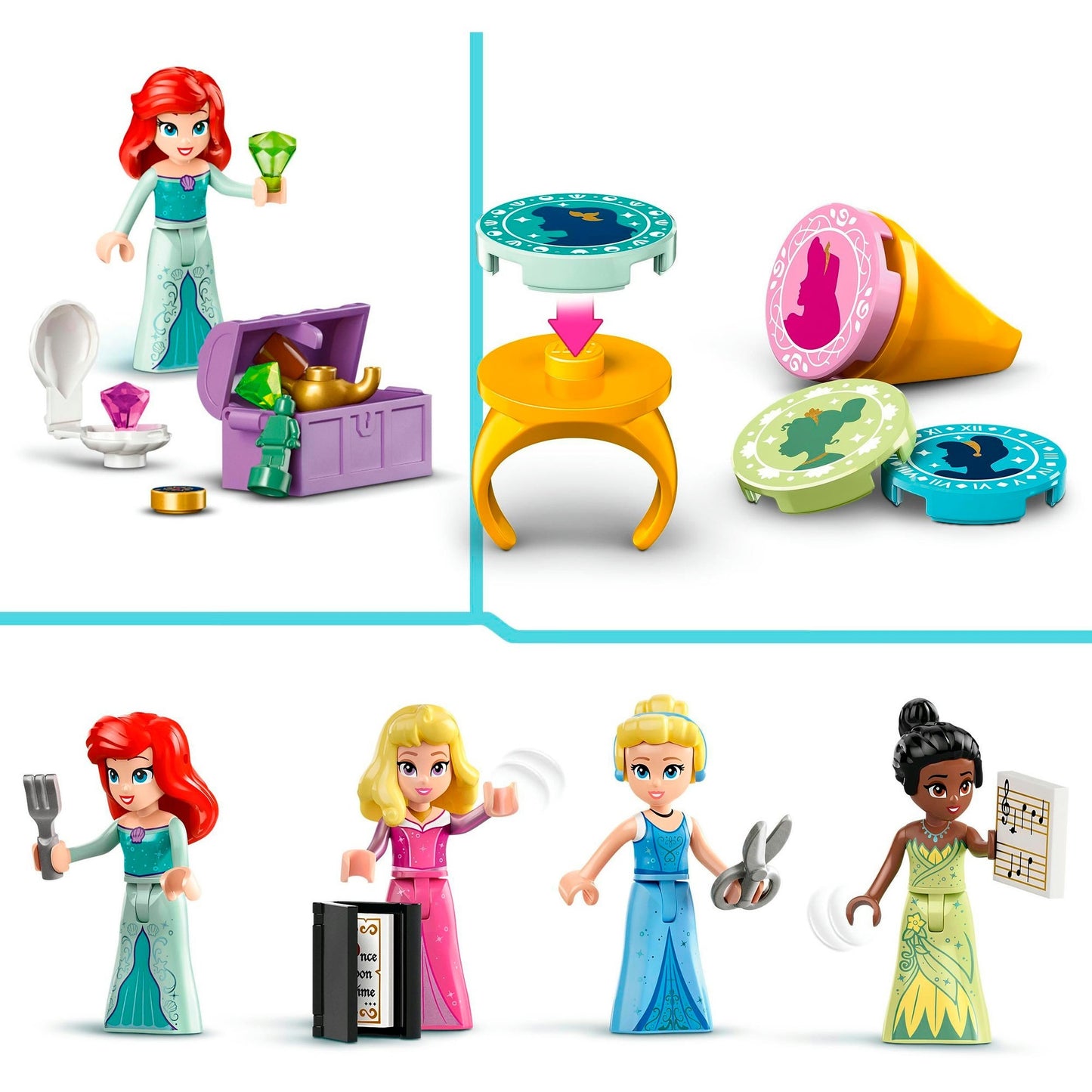 LEGO disney princess - marktavonturen constructiespeelgoed