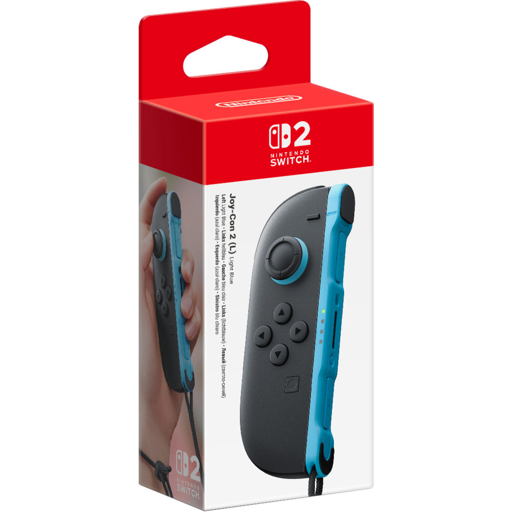 Nintendo joy-con 2 - links gamepad (zwart lichtblauw)