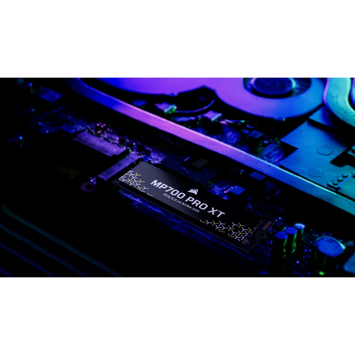 Corsair mp700 pro xt 4 tb ssd (zwart, pcie gen5 x4 nvme 2.0, m.2 2280, 3d tlc nand)