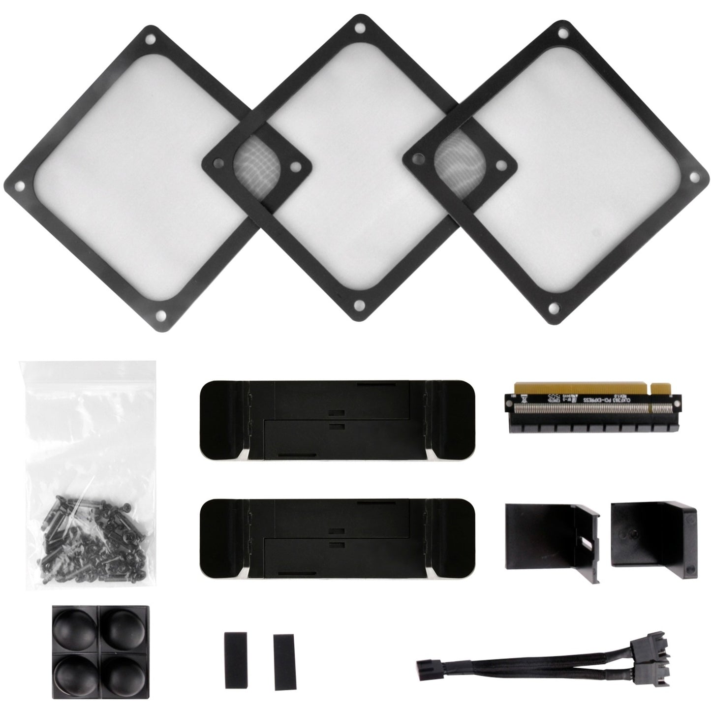 SilverStone sst-ftz01b-e desktop behuizing (zwart | 2x usb-a)