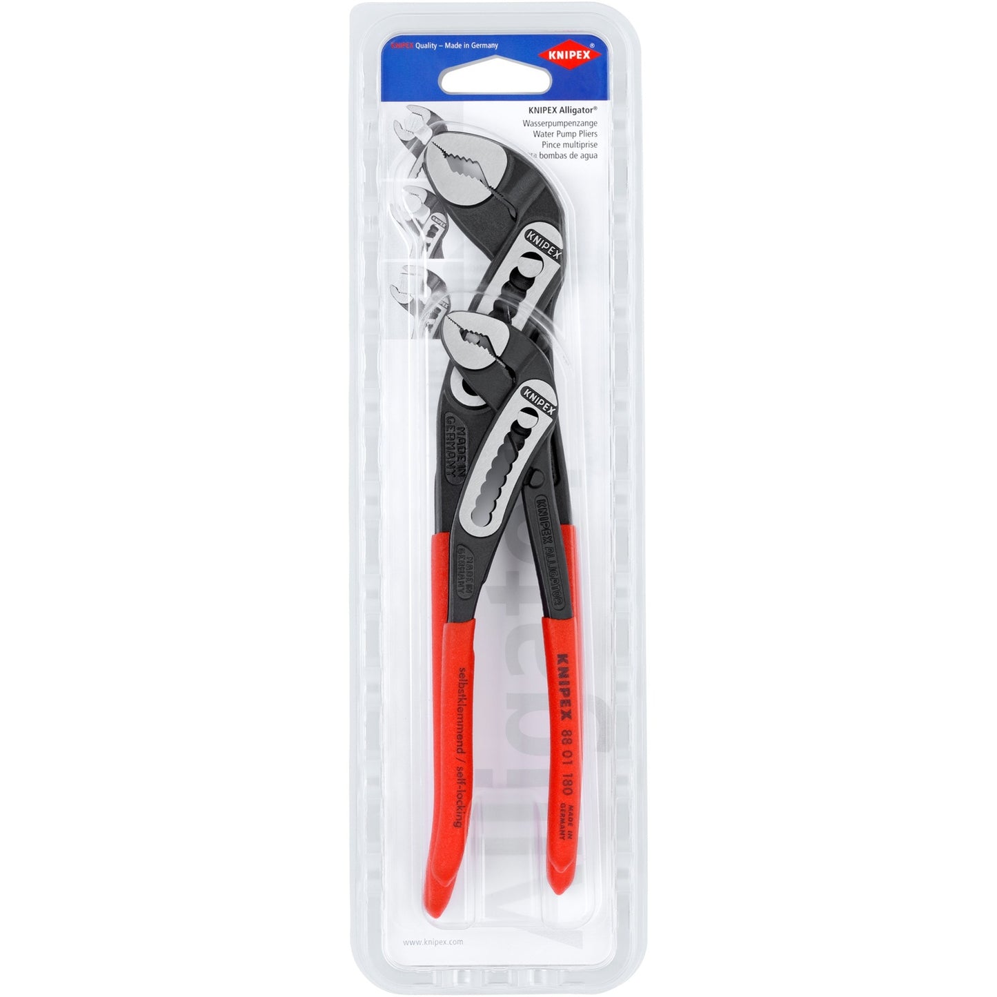KNIPEX tangen-set 2-delig 00 31 20 v02 tangenset (rood)